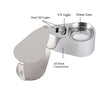 40X Full Metal Illuminated Jewelry Loop Magnifier,XYK Pocket Folding Magnifying Glass Jewelers Eye Loupe with LED and UV Light(LED Currency Detecting/Jewlers Identifying Type Lupe)