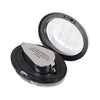 40X Full Metal Illuminated Jewelry Loop Magnifier,XYK Pocket Folding Magnifying Glass Jewelers Eye Loupe with LED and UV Light(LED Currency Detecting/Jewlers Identifying Type Lupe)