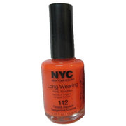 (3 Pack) NYC Long Wearing Nail Enamel - Times Square Tangerine