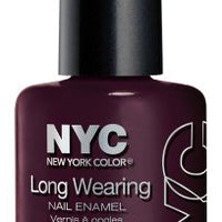 New York Color Long Wearing Nail Enamel, Plaza Plumberry, 0.45 Fluid Ounce