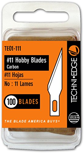 Techni Edge TE01-111#11 Hobby Blades 100 Pack